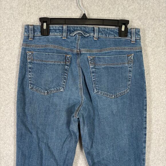 Jones New York Jeans Womens 8 Bootcut Ankle Mid Rise Stretch Utility Carpenter - Picture 3 of 11